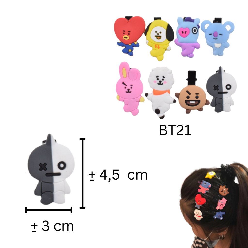 3SP | ART35 Aksesoris Souvenir Jepitan Rambut Anak Motif Mini Hairclip