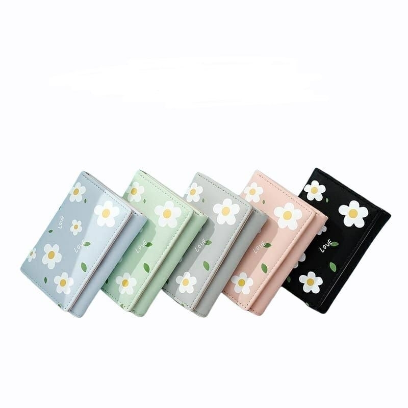 DOMPET WANITA KECIL LIPAT LUCU / DOMPET WANITA KECIL LIPAT MURAH / DOMPET WANITA LIPAT  TIPIS