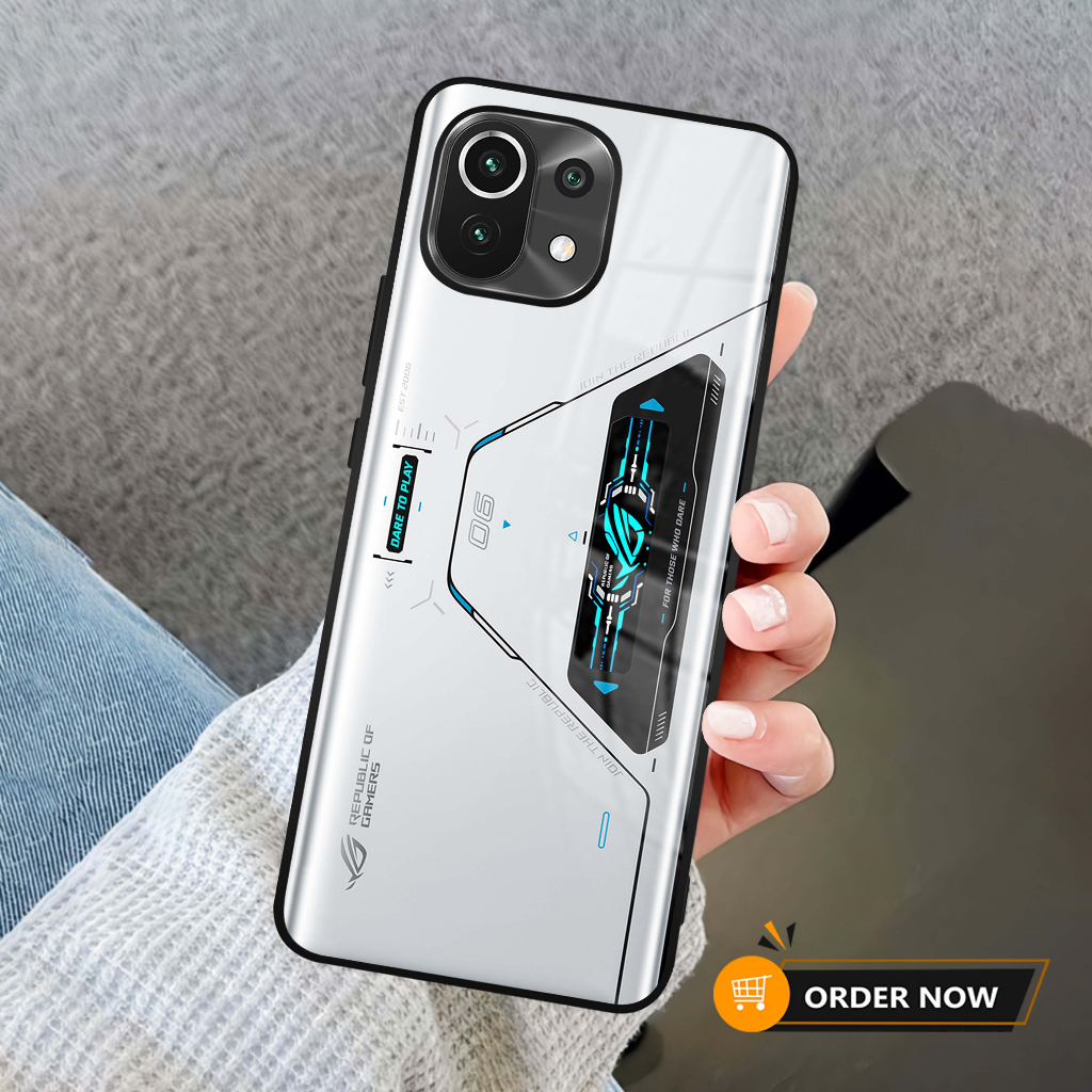 (BS43) Softcase Kilau Mi 11 Lite | Casing Hp Xiaomi | Pelindung Smartphone Bengkel Case | Rog