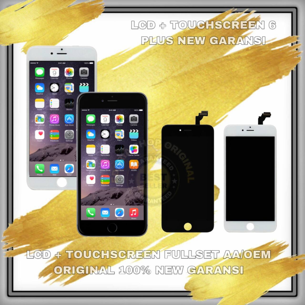 Lcd Touchscreen 6 Plus Grade Oem Baru