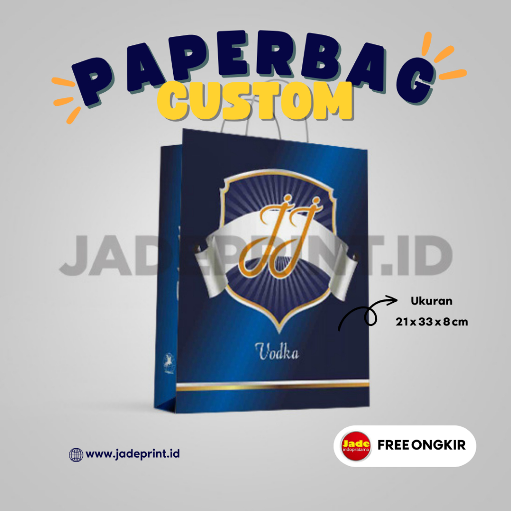 

[MIN. ORDER 50pcs] Paper Bag Custom 21 x 33 x 8 cm Paper Bag Kado Paper Bag Bridesmaid Paper Bag Ulang Tahun Paper Bag Wedding Paper Bag Souvenir