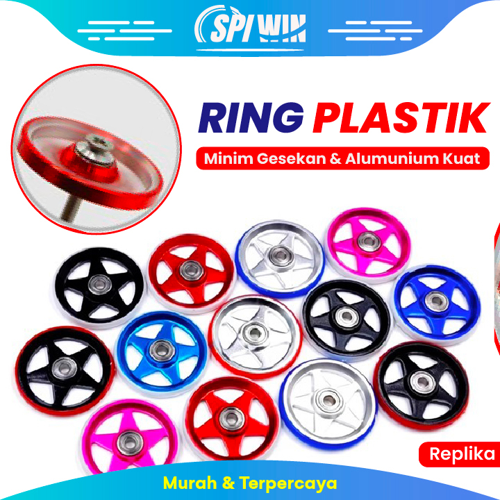 Roller Tamiya Bearing Alumunium 19mm 19 mm Plastik Ring 92434