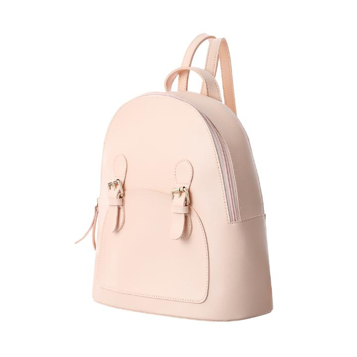 MINISO BACKPACK/ buckle design solid color/ Tas Punggung Wani