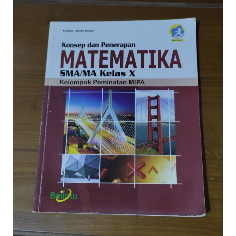 

Buku Matematika Minat Bailmu SMA kelas X/10 bekas