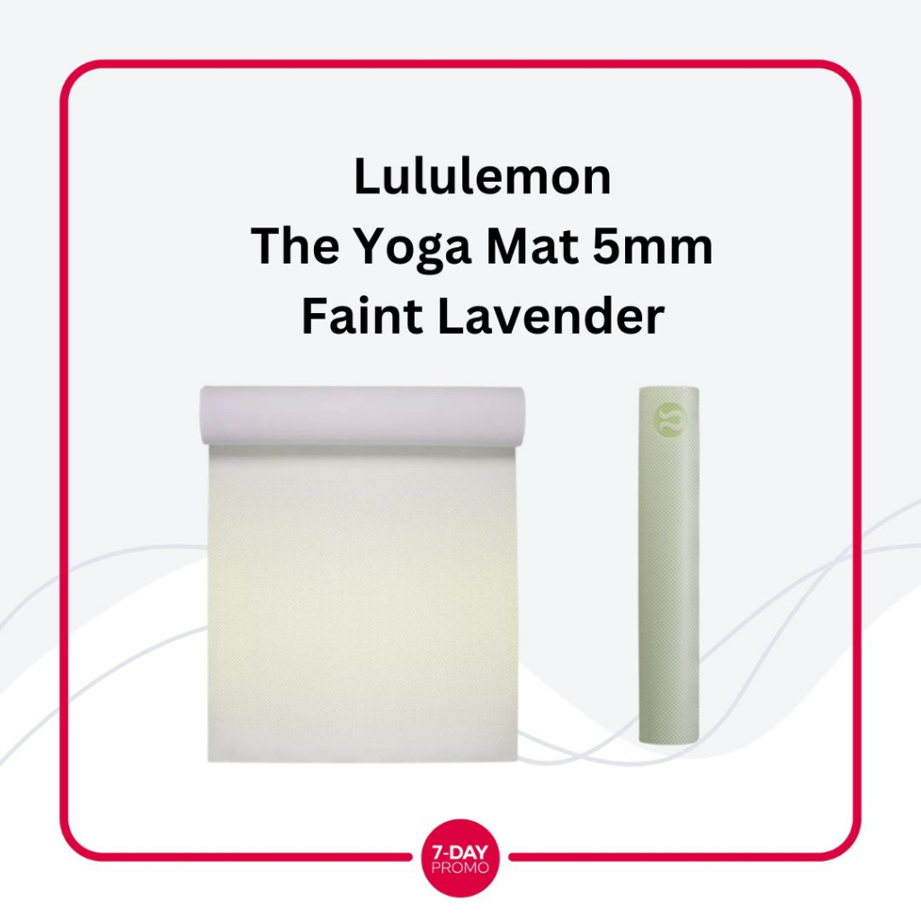 Lululemon The Yoga Mat 5mm Ombre Glide Faint Lavender