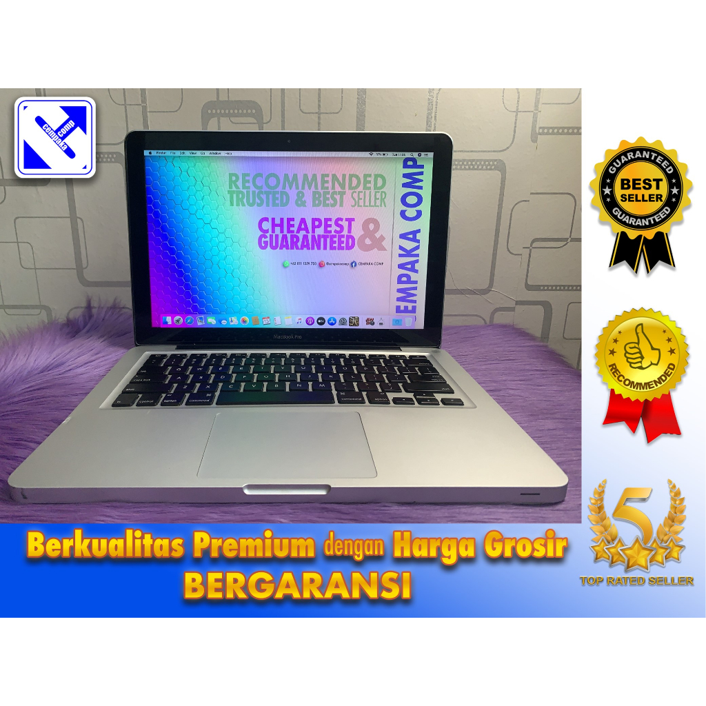 MacBook Pro 13inch 2012 MD 101 Core i5 4GB HD 500GB Garansi