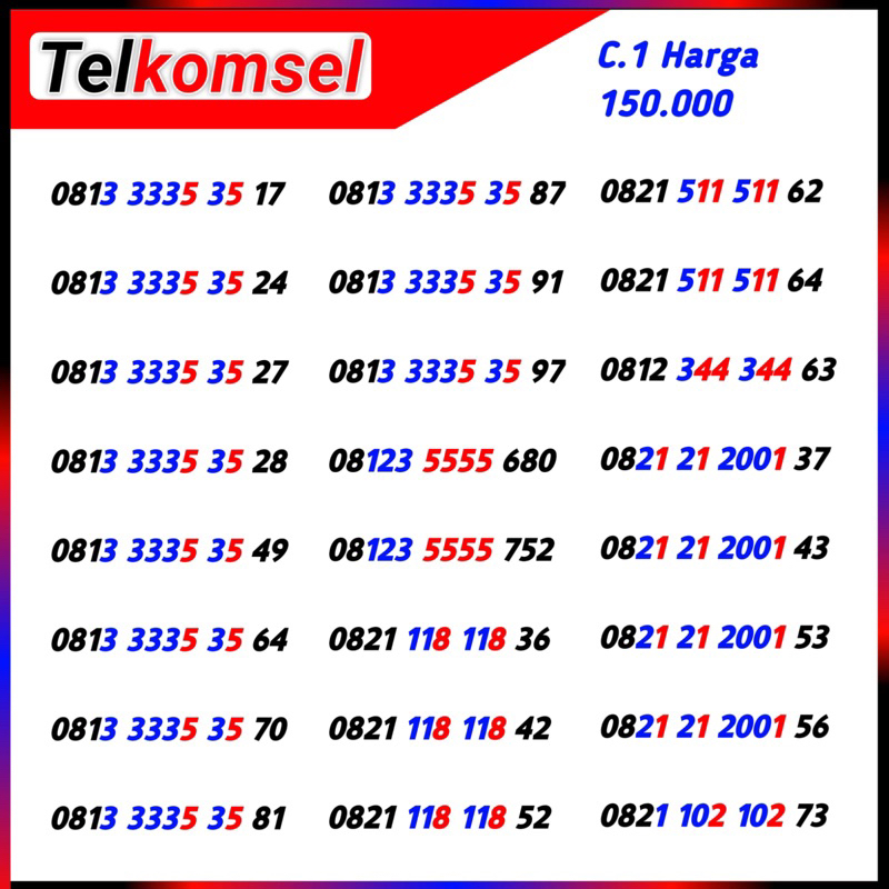 Nomor Cantik telkomsel nomor cantik simpti combo sakti