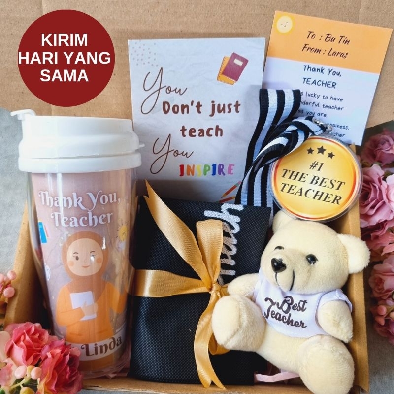 hampers kado guru cewek / hadiah guru cewek