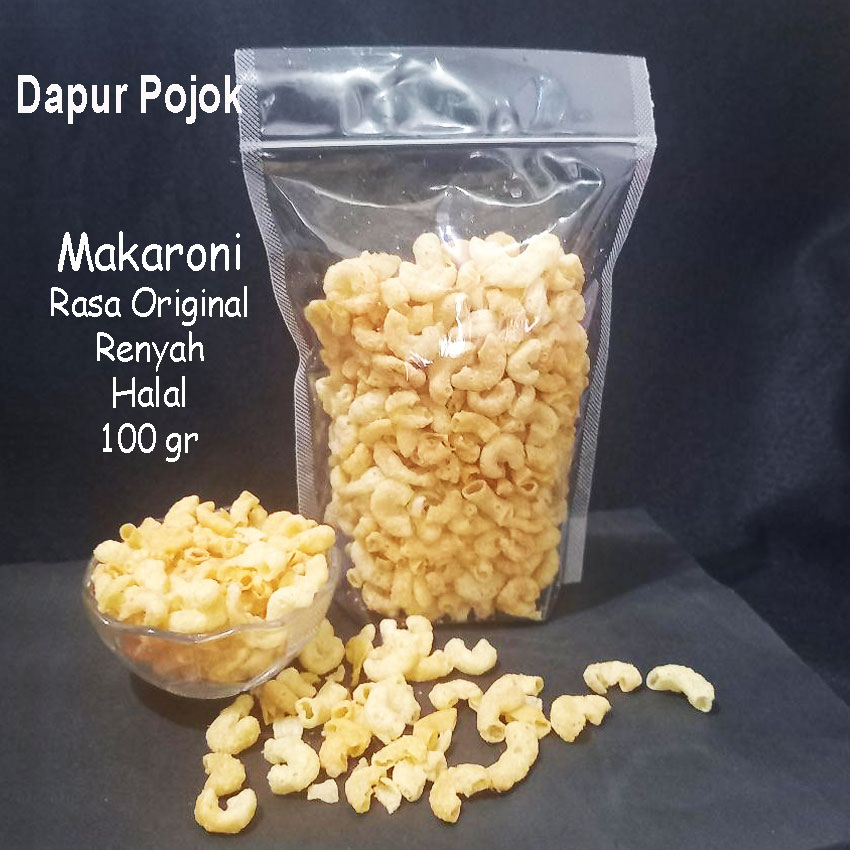 

Makaroni Seblak Cemilan keripik snack oleh - oleh bandung rasa Original kemasan 100gr