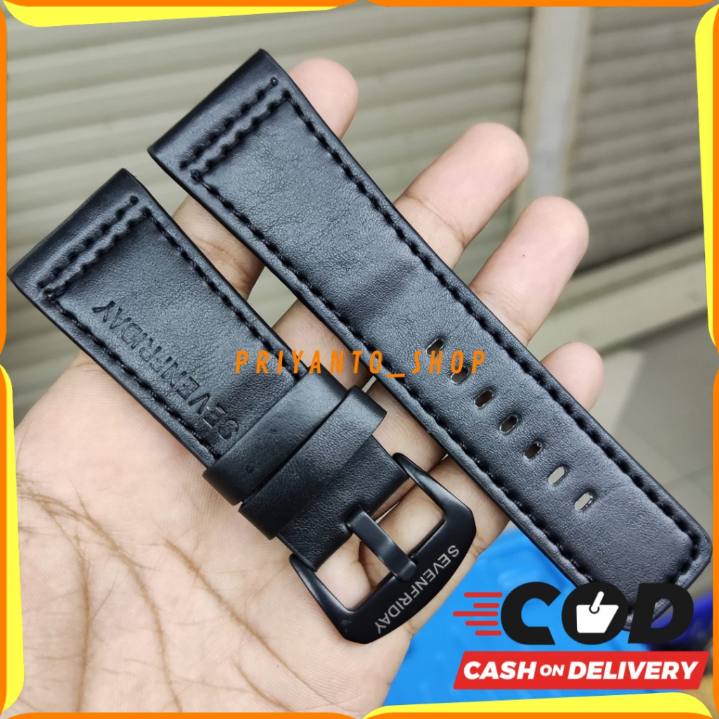 TALI JAM TANGAN KULIT KALEP 28MM STRAP KULIT SF SEVEN FRIDAY