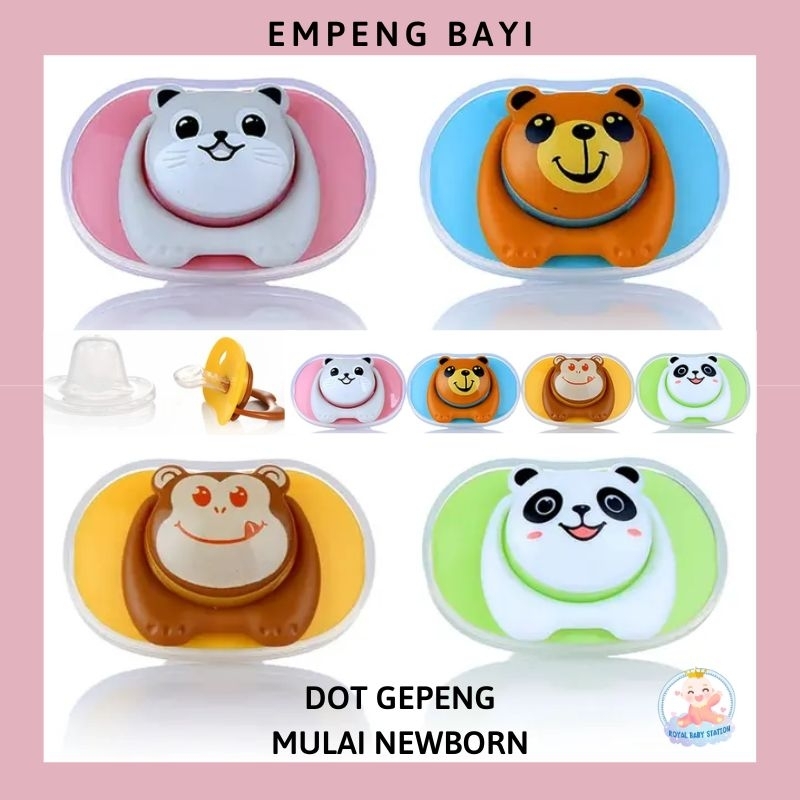 New Empeng Bayi  Karakter Animal 3D with Case