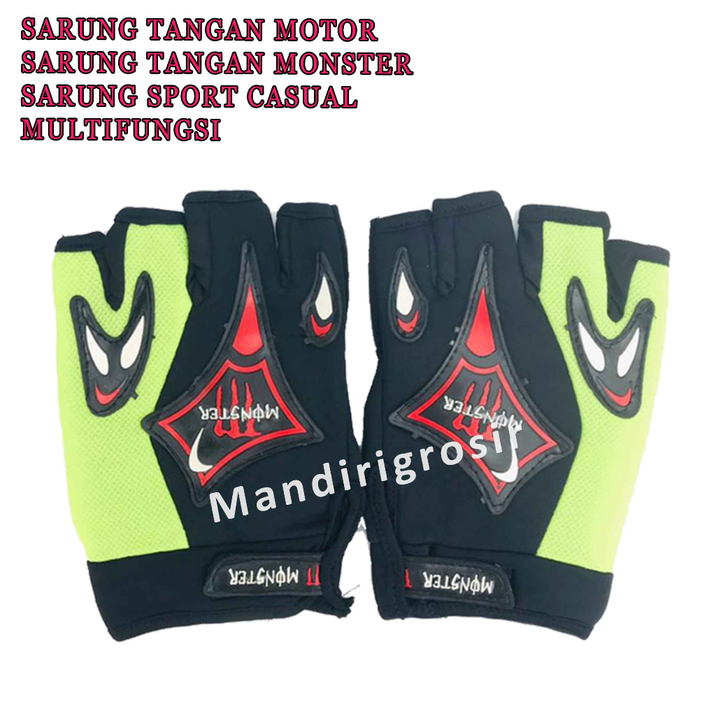 Sarung Tangan Motor - 1 Set Sarung Tangan Asone - Sarung Tangan Sport Casual - Allsize