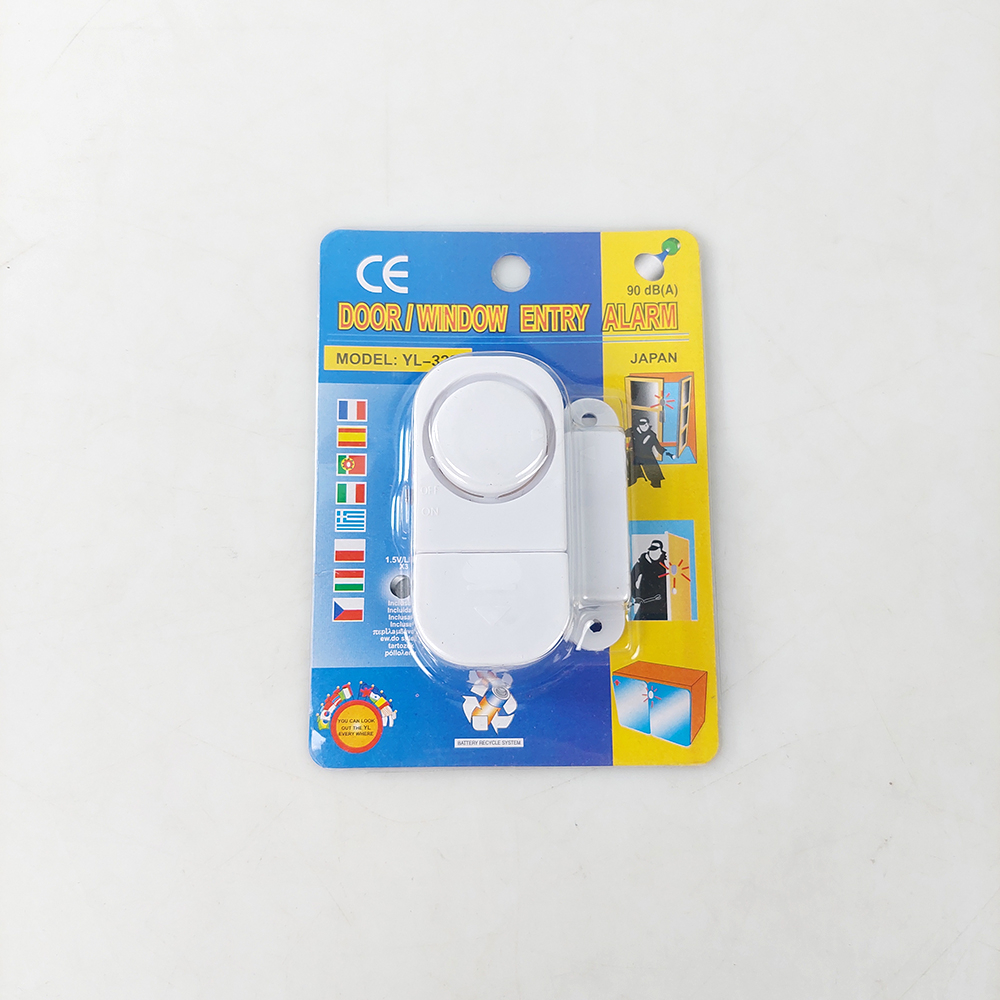 Alarm Anti Maling Pintu Jendela Magnetic Sensor 85dB - YL-323 - White