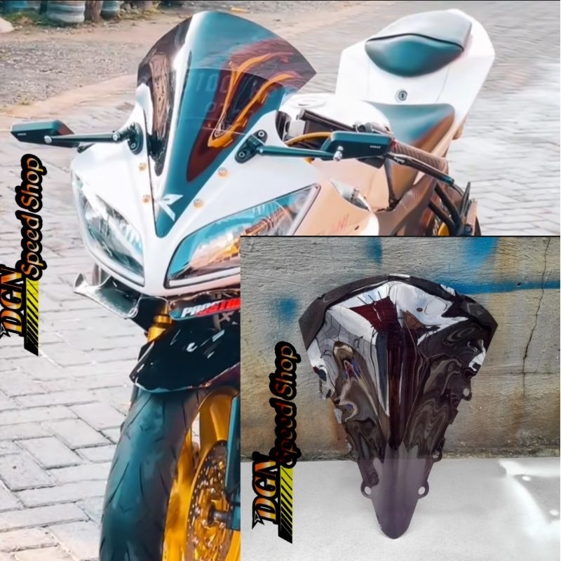 VISOR R 15 V2 MODEL SUPER JENONG WINDSHIELD R 15 V2 MODEL JENONG