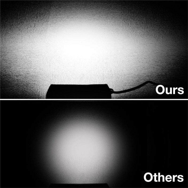 1PCS Lampu Tembak Offroad LED 36 Mata 3 Susun Super Terang 6000K Motor Mobil 120W Watt 12V 24V 7inch Lampu Spot Lampu Banjir Lampu Sorot