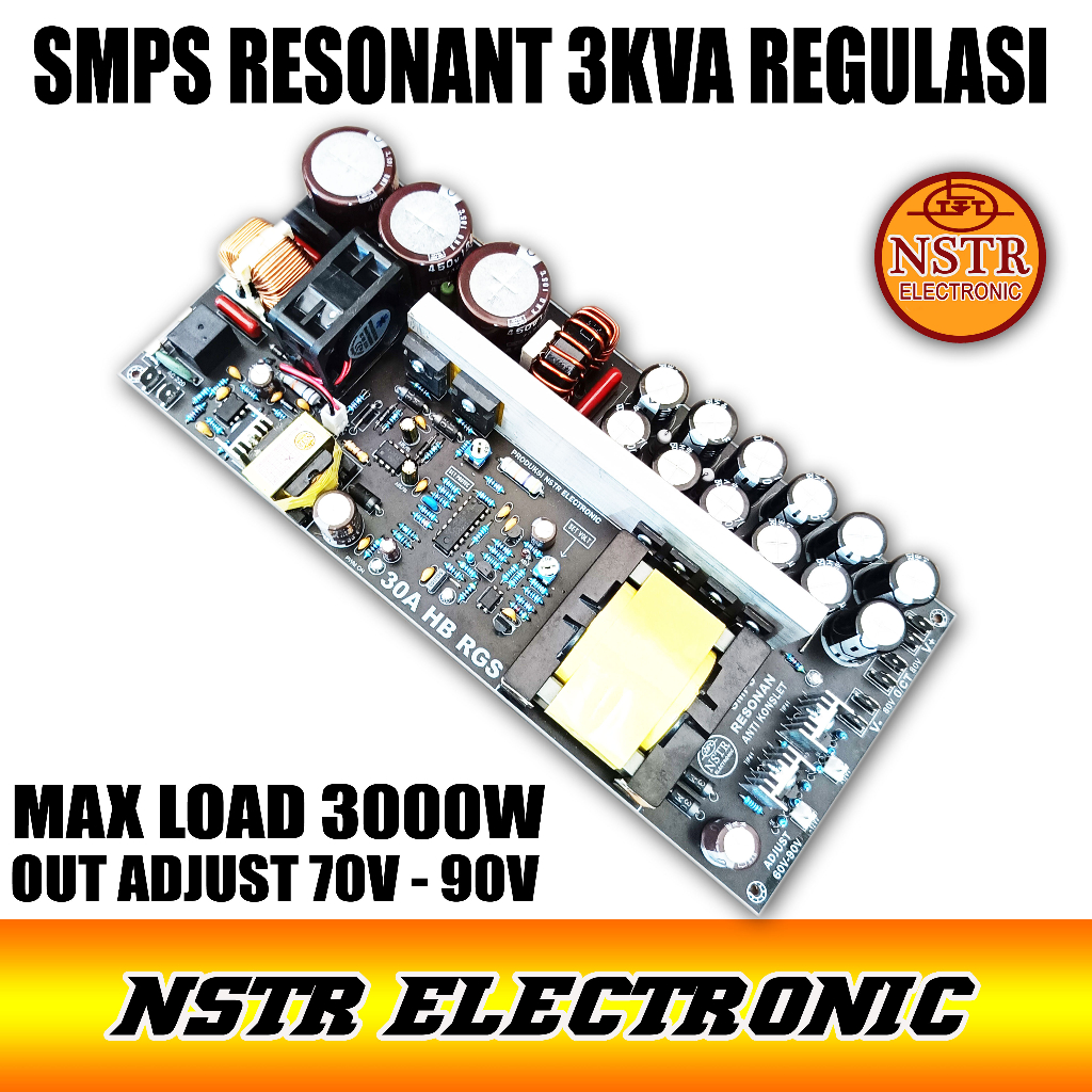 SMPS RESONANT 3KVA ADJUST REGULASI