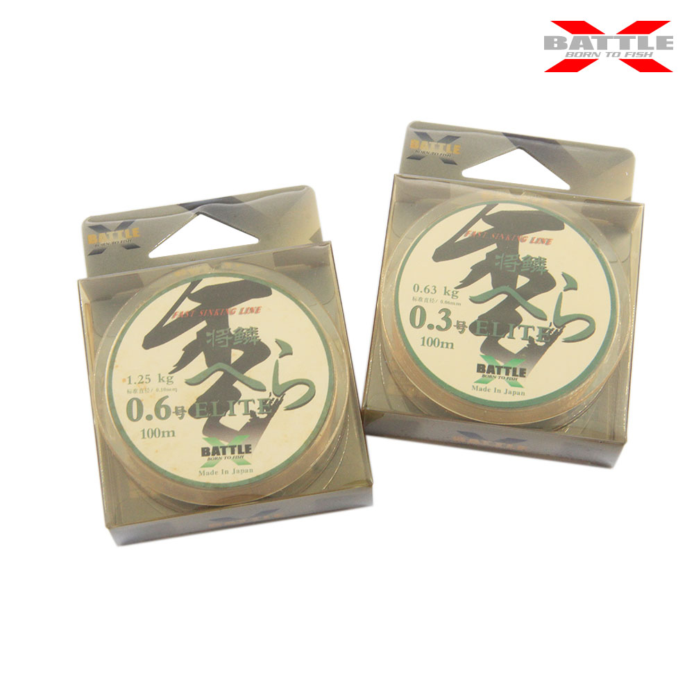 BATTLE X Elite Mono Senar Fishing Line Monofilament Fishing Line Nylon