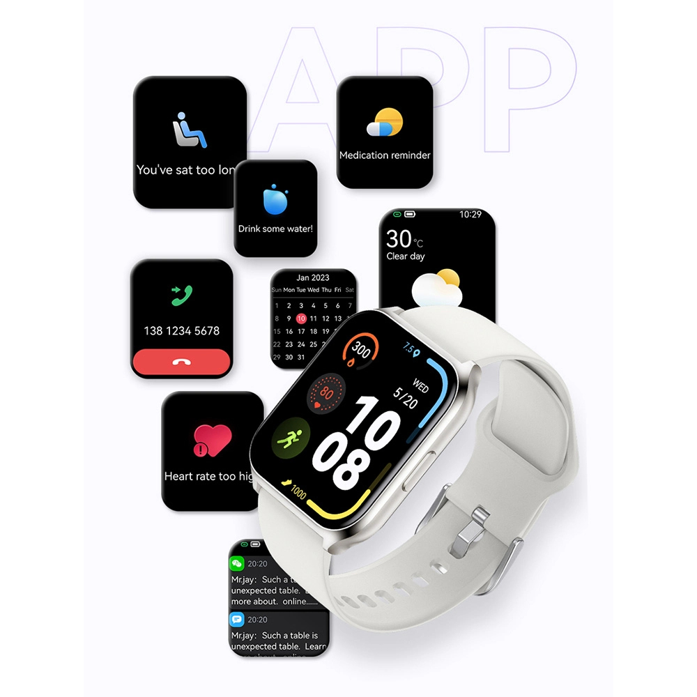 Haylou Smartwatch LS02 Pro IP68 SpO2 - International Version - Garansi 1 Tahun