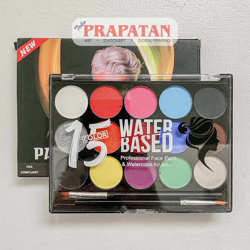 

V-TEC Professional Body Art Body Face Paint Cat Wajah