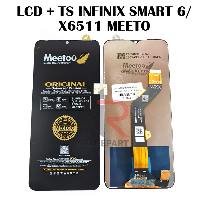 LCD INFINIX SMART 6 / X6511 / X6511B FULLSET TOUCHSCREEN