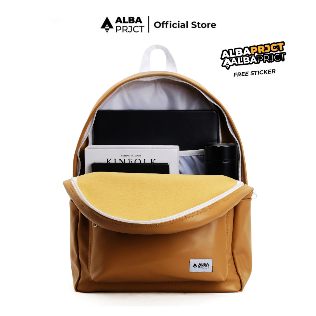 Alba Project - Backpack AYOUME - Tas Ransel Sekolah - Tas Laptop Fungsional