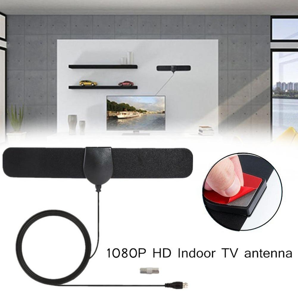 Antena Tv Digital Indoor / Antena Tempel Full HD Persegi Panjang