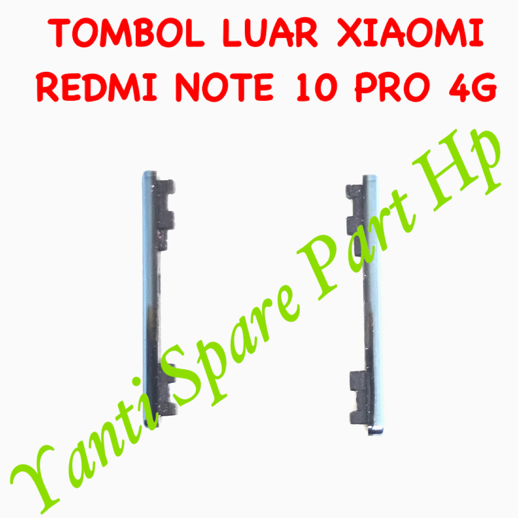 Tombol Luar On Off Volume Xiaomi Redmi Note 10 Pro 4G Original Terlaris New