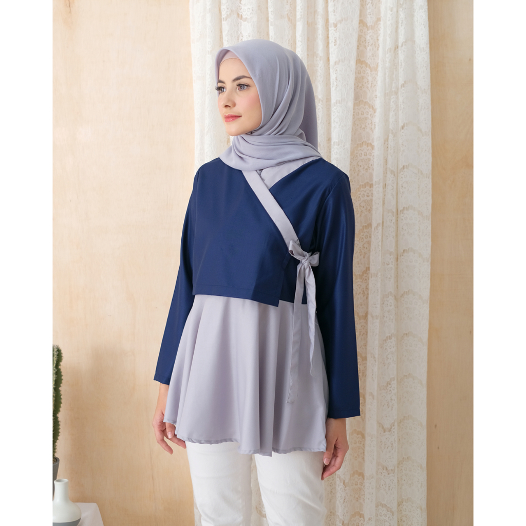 ALUM Blouse - Pakaian Wanita Terbaru by Hijab Mamah icis