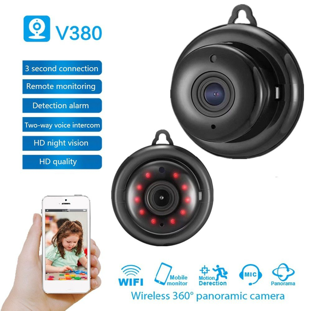 Home Security WIFI Camera Motion Detector Professional Wireless Easy Install Recording Plug And Play