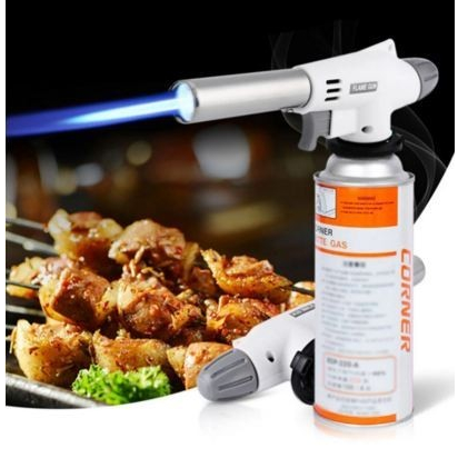 Kepala Gas Portable Flame Gun QME Sudah Dengan Pemantik Elektric Gas Torch