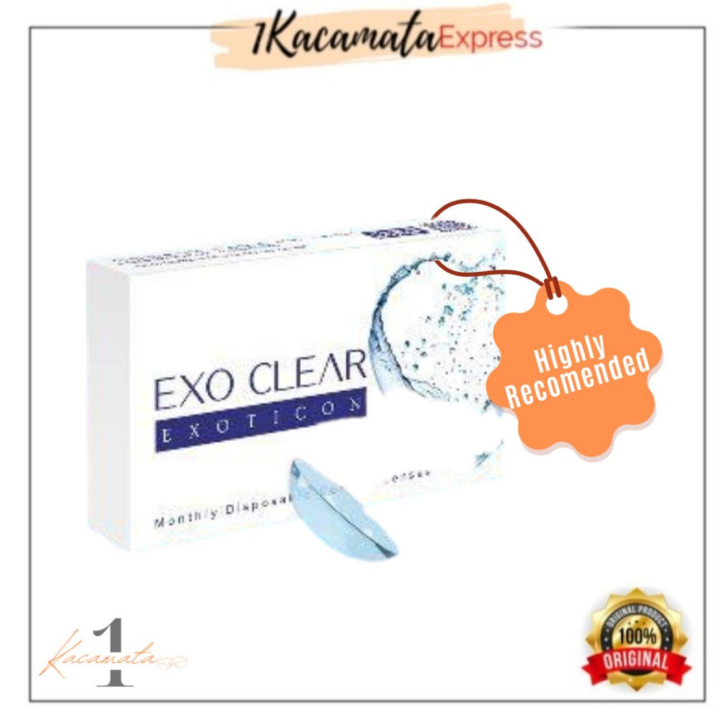 SOFTLENS BENING BULANAN X2 KADAR AIR TINGGI EXO CLEAR