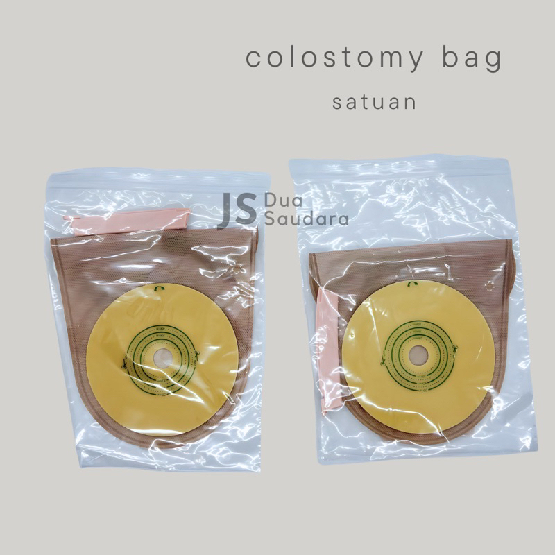 kantung kolostomy / colostomy bag / kantung penampung fases