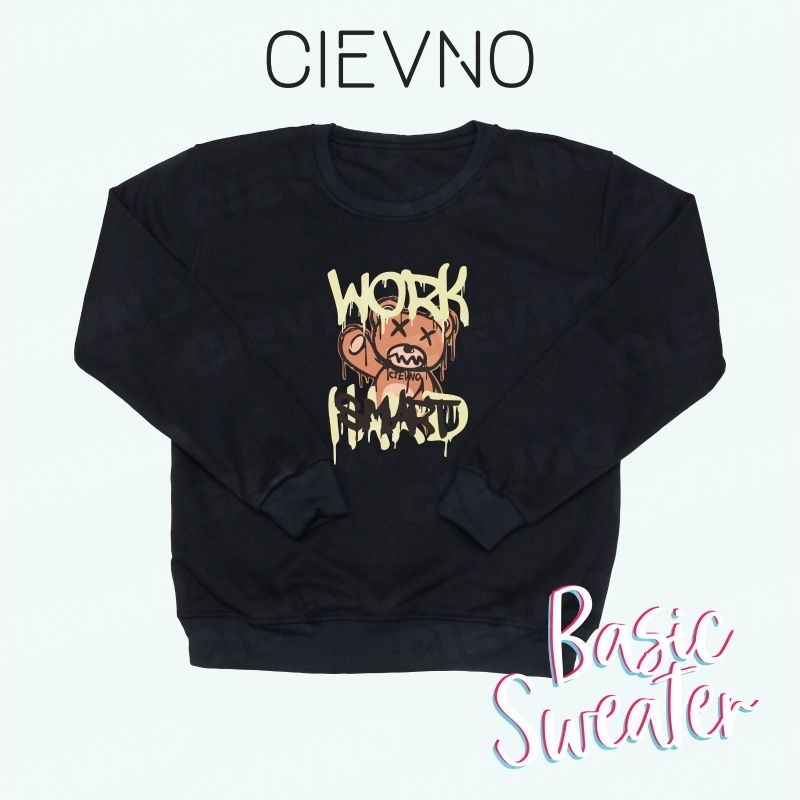 BASIC SWEATER WORK SMART (DIGITAL PRINTING) SIZE M - XXXL (UNISEX)