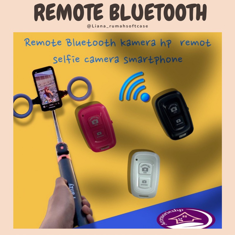 REMOTE BLUETOOTH SELFIE CAMERA