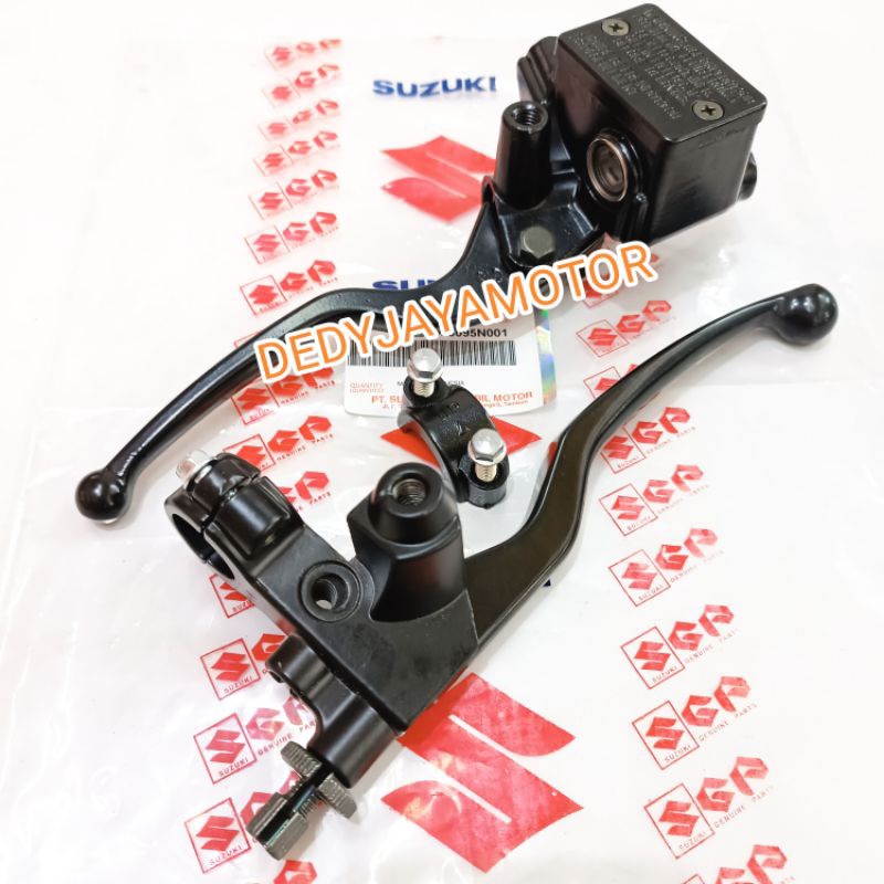 Master Rem Atas Assy Shogun 125 SP sepaket + Dudukan spion kiri + handle kopling + stelan kopling Shogun 125 SP Shogun 125 FL Shogun 125 RR Shogun Axelo  harga sepaket