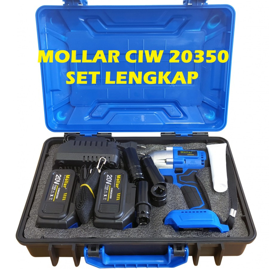 MOLLAR CIW20350 Cordless Impact Wrench Brushless 350 Nm