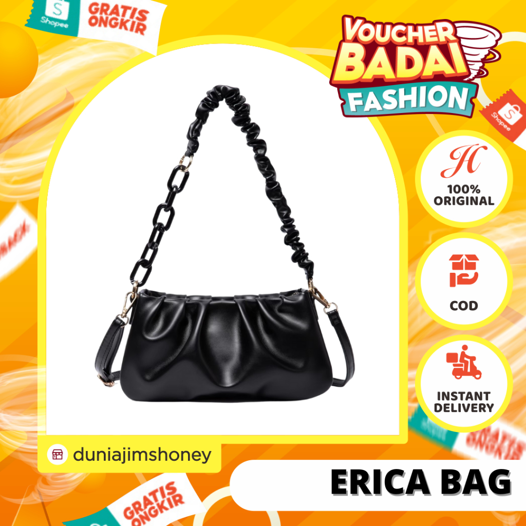 Erica Bag Jims Honey Tas Selempang Perempuan Fashion Korea Wanita Clutch Import JH Original