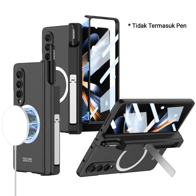 Casing Samsung Galaxy Z Fold 4 5G Hard Case With Magsafe Magnetic GKK