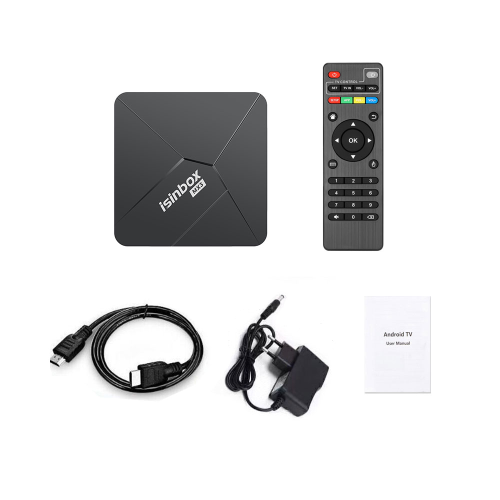 MX3 5G WiFi 4K Android TV Box 8G+128G HD 3D Smart TV Box Home Remote Control Media Player Set Top Box