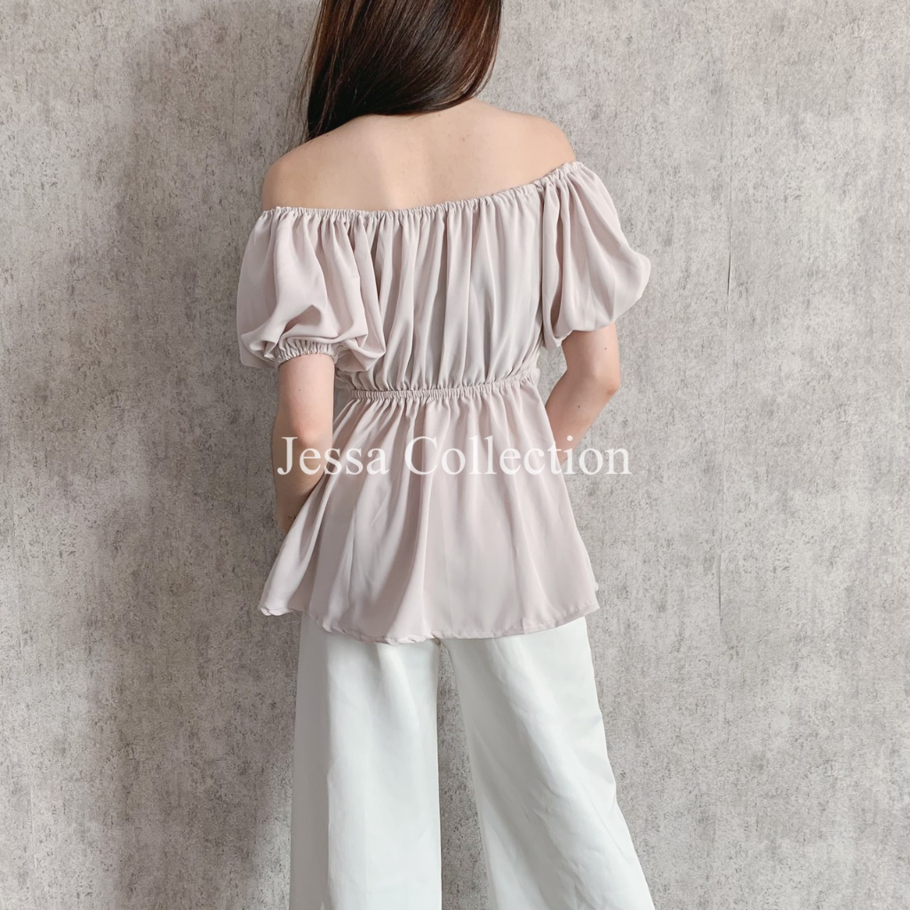 Premium Arnoly Offshoulder Top TH 899 POLYESTER