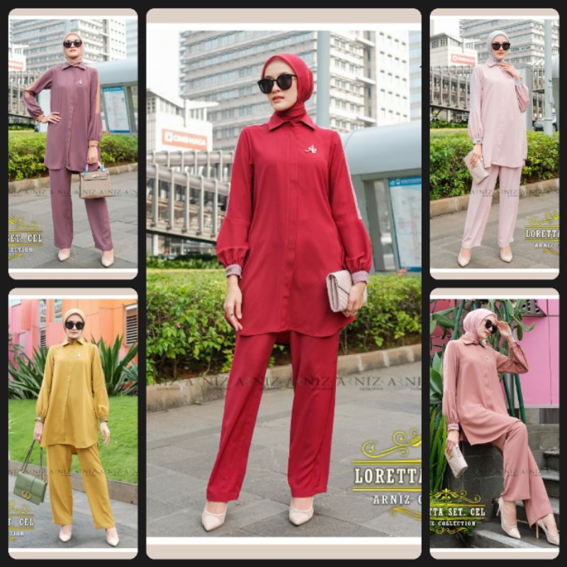 Loretta Setcel By Arniz/Loretta Setcel Original by Arniz/Setcel/Setcel by Arniz/Arniz Terbaru/Arniz 