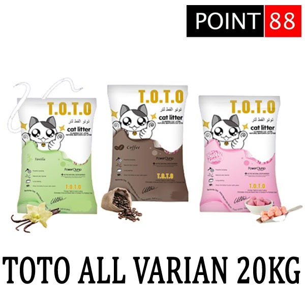 Pasir TOTO 20KG All Varian (Ekspedisi)