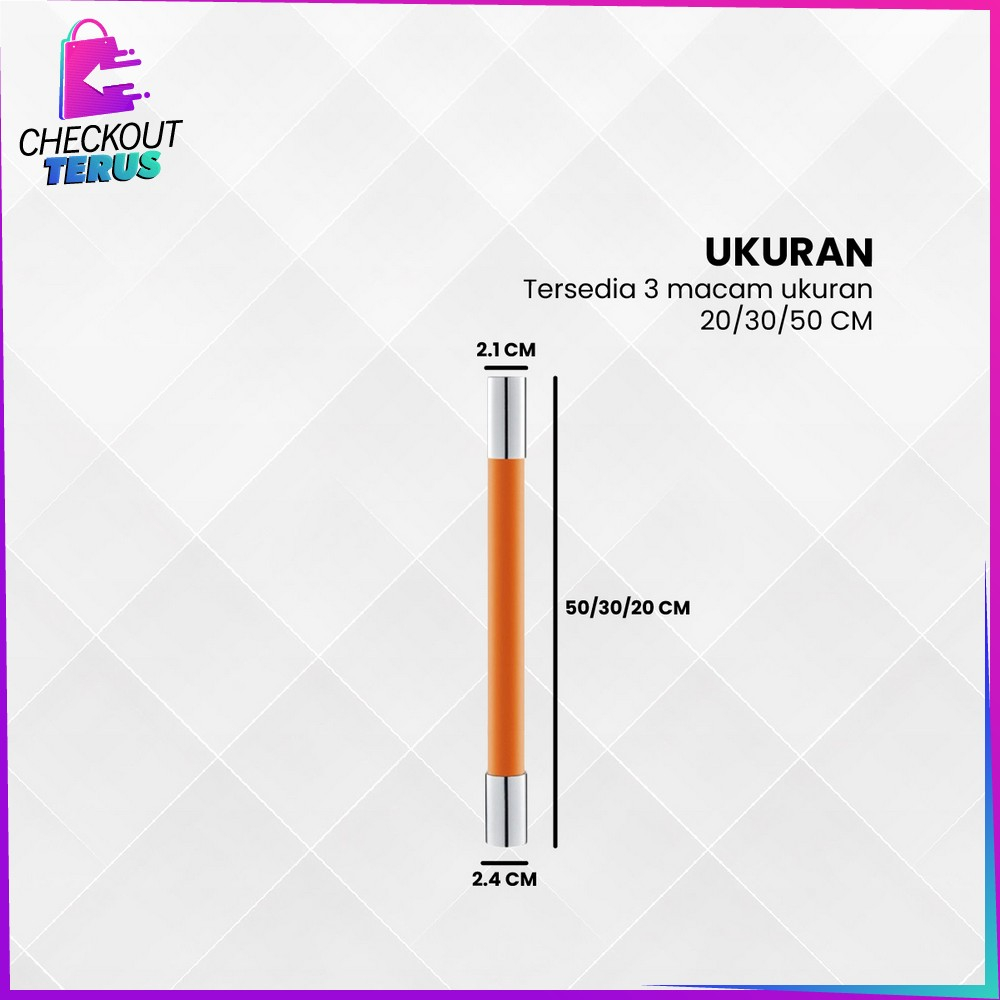 CT C838 Selang Sambungan Kran Air Universal 1/2 Inch 360 Derajat Pipa Elastis Alat Penyambung Kepala Keran Air Wastafel Serbaguna