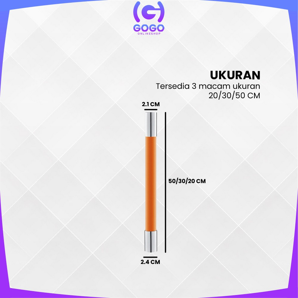 GOGO-C838 Selang Sambungan Kran Air Universal 1/2 Inch 360 Derajat / Alat Penyambung Kepala Keran Air Wastafel Pipa Elastis