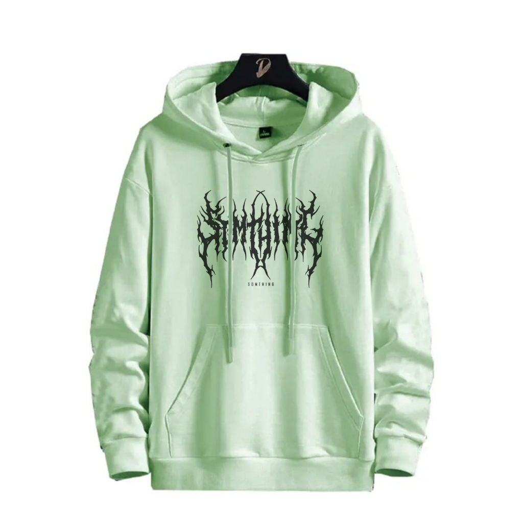 SWEATER HOODIE PRIA METAL MOTIF SOMTHINK|KUALITAS DISTRO PREMIUM QUALITY