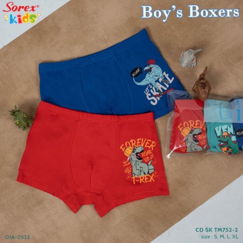 Celana Dalam Boxer Anak laki laki Sorex Tm752