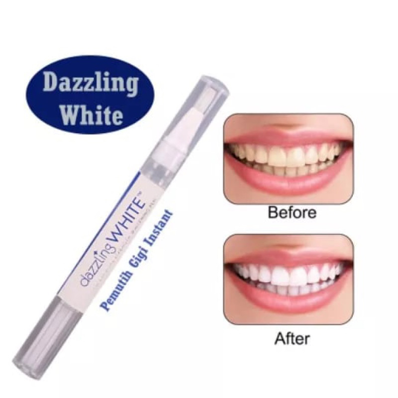 GRATIS ONGKIR COD MEDAN TERMURAH PEMUTIH GIGI  PEN DAZZLING WHITE / TEETH WHITENING GEL