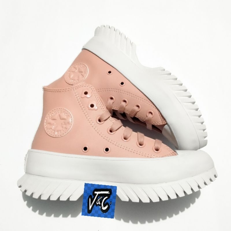 Converse Chuck Taylor All Star Platform Lugged 2.0 Glam Leather Canyon