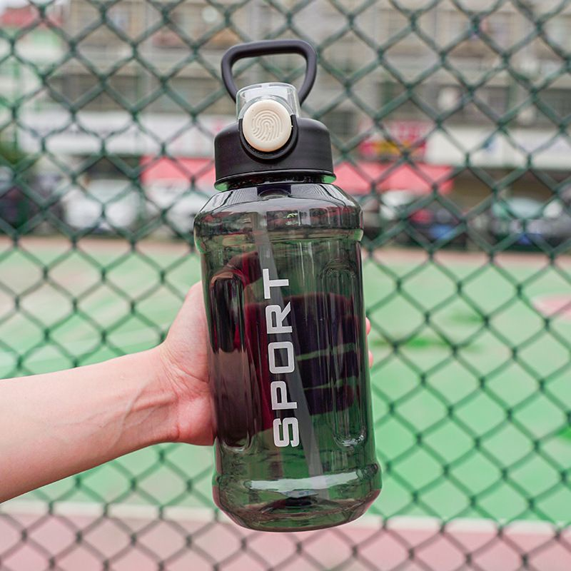 Botol Minum Bening Botol Minum Jumbo Sport HX 743 Kapasitas 1300ml BPA Free