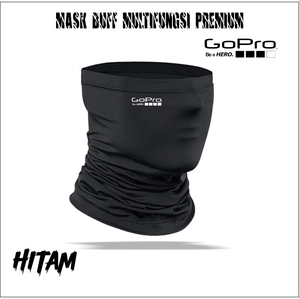 Mask Buff Multifungsi Premium Pengendara Motor Gopro